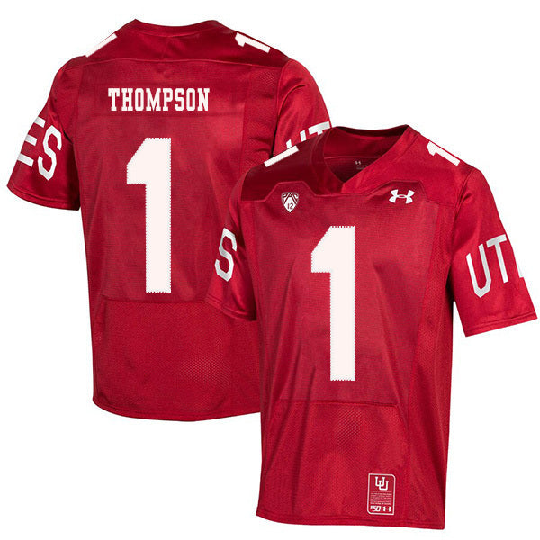 2019 NCAA Football Utah Utes 150th anniversary # Kendal Thompson College Football Jersey football jersey product view 1