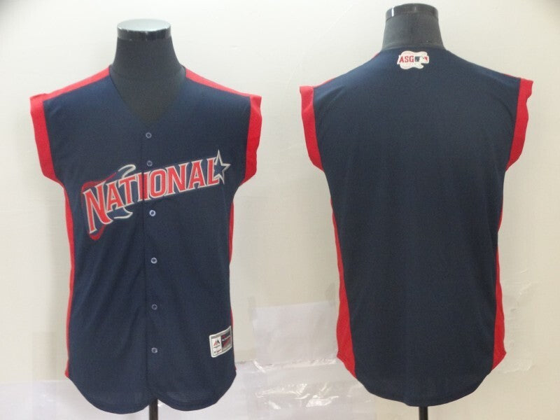 2019 all star #blank 1 Baseball Jersey baseball jersey product view 1