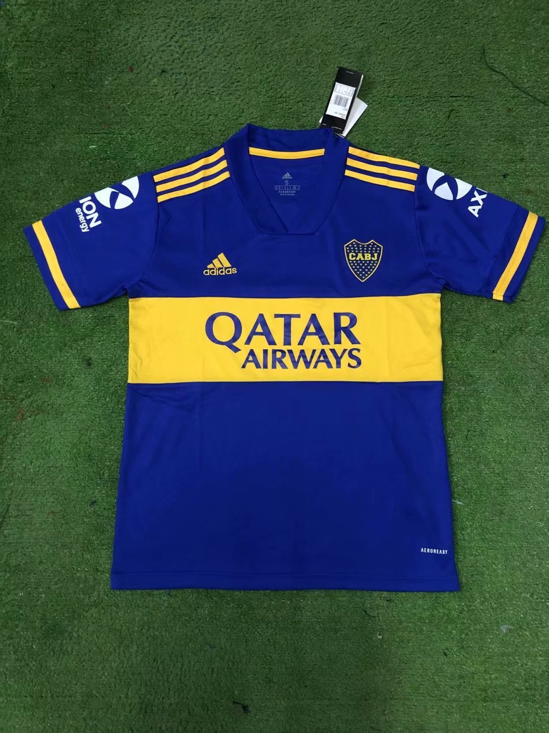 2021 Boca Juniors Style 4 Soccer Jersey sports jersey product view 1