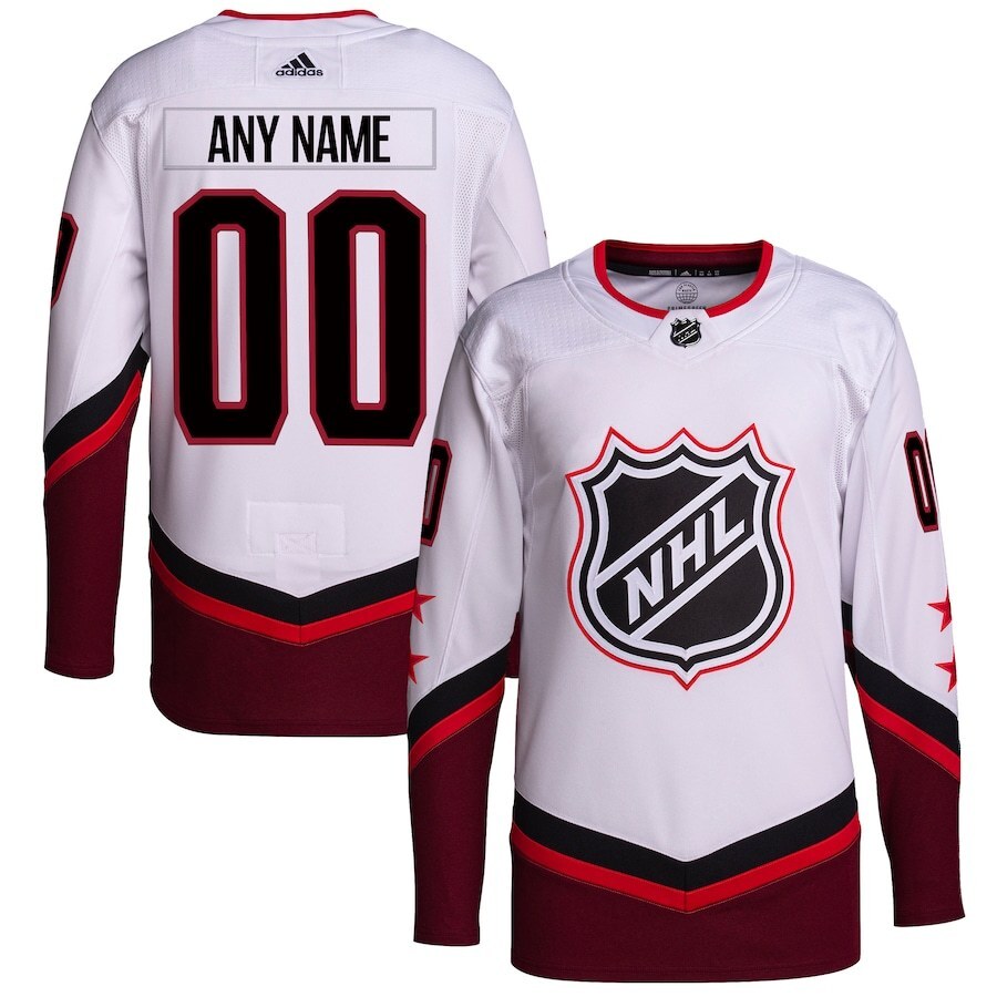 2022 NHL All-Star Game Eastern Conference Pick-A-Player Jersey - White Hockey Jersey hockey jersey product view 1