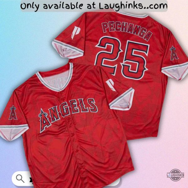 2025 Angels Courtesy Of Pechanga Resort Casino Baseball Jersey Giveaway Sep 26 baseball jersey product view 1