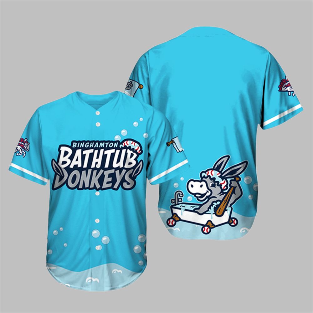 2025 Binghamton Bathtub Donkeys Jersey sports jersey product view 1