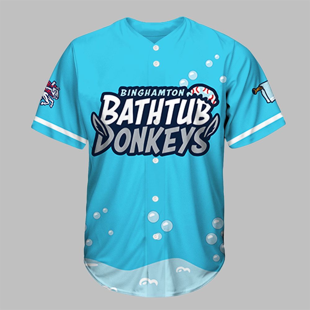 2025 Binghamton Bathtub Donkeys Jersey sports jersey product view 2