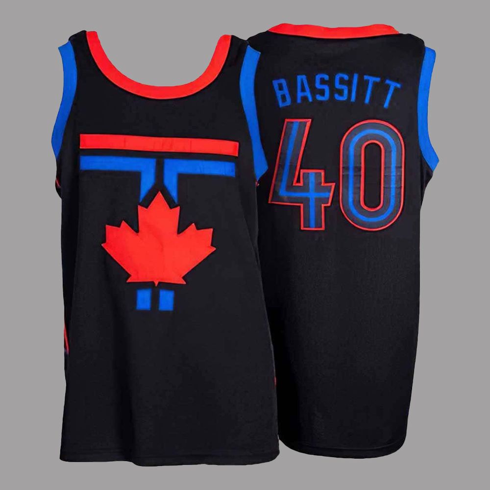 2025 Blue Jays Chris Bassitt Ball Replica City Connect Jersey Giveaway - Grishko.com baseball jersey product view 1