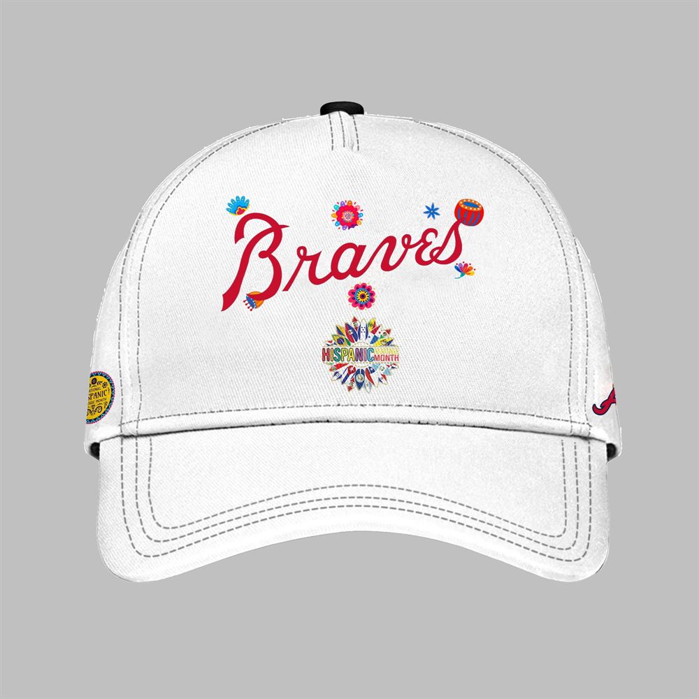 2025 Braves National Hispanic Heritage Month Jersey baseball jersey product view 2