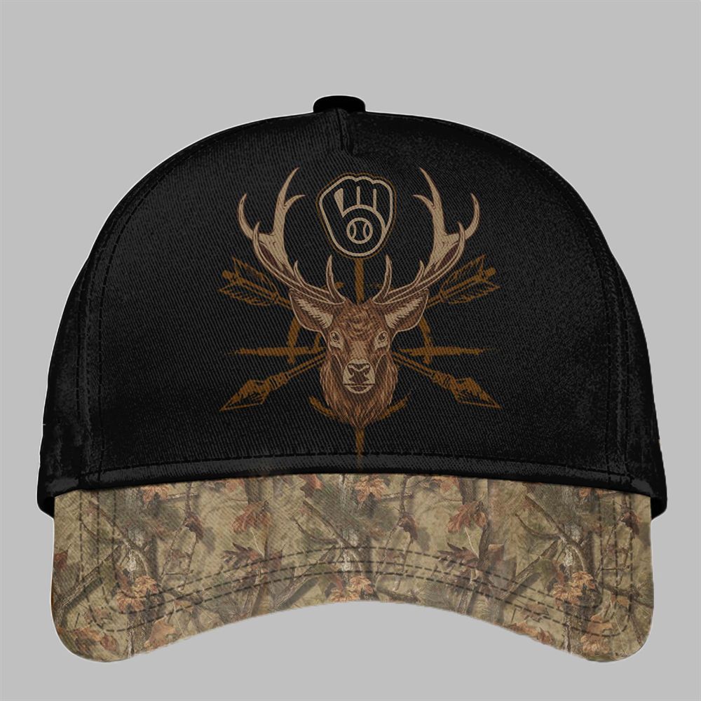 2025 Brewers Deer Hunting Jersey baseball jersey product view 2