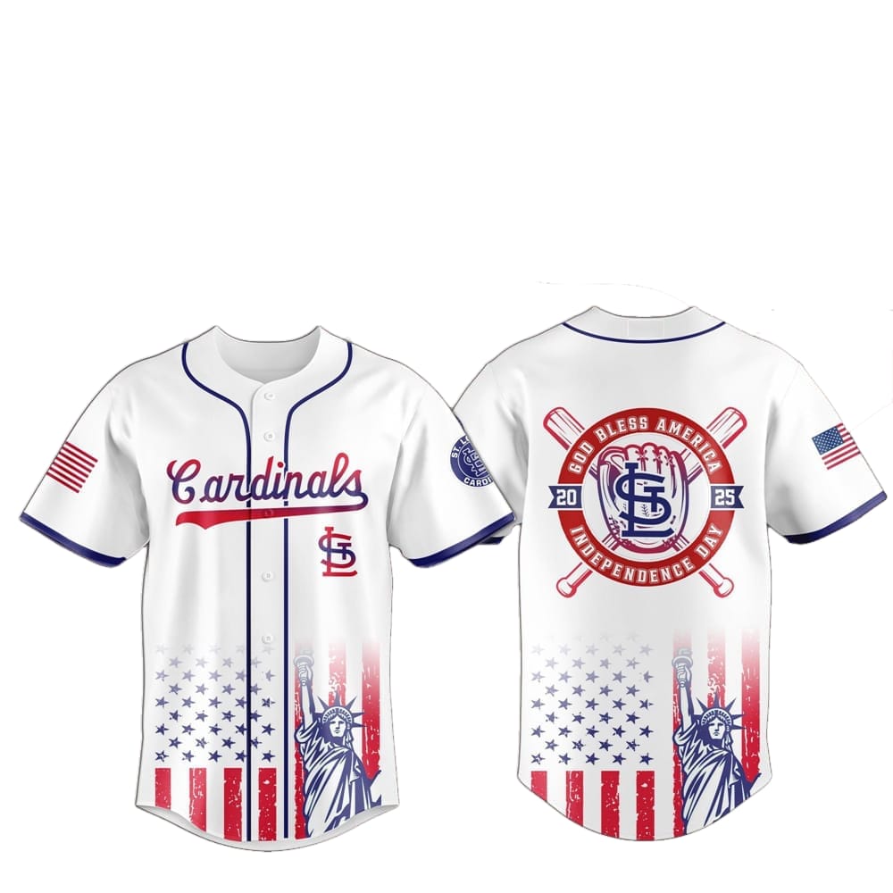 2025 Cardinals 4th Of July Independence Day Jersey sports jersey product view 1