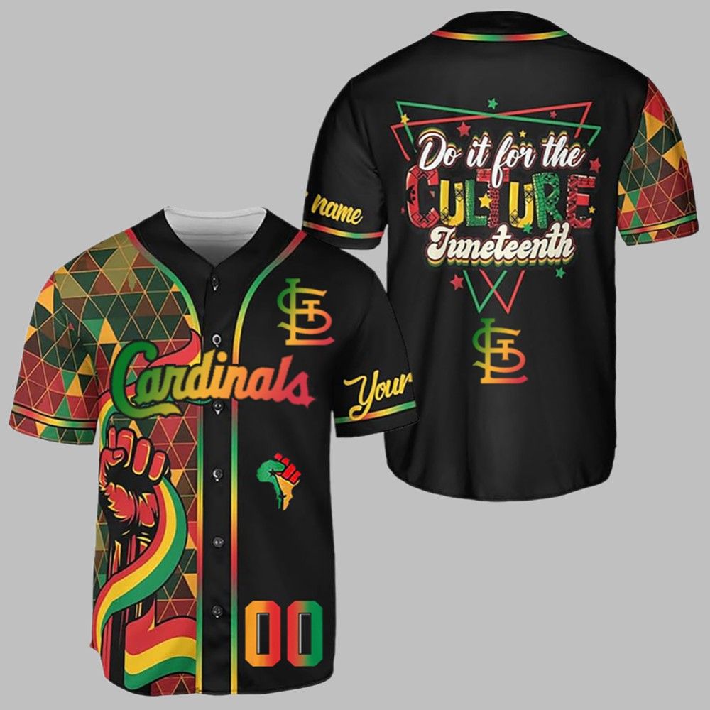 2025 Cardinals Juneteenth Day Jersey - Grishko.com sports jersey product view 1