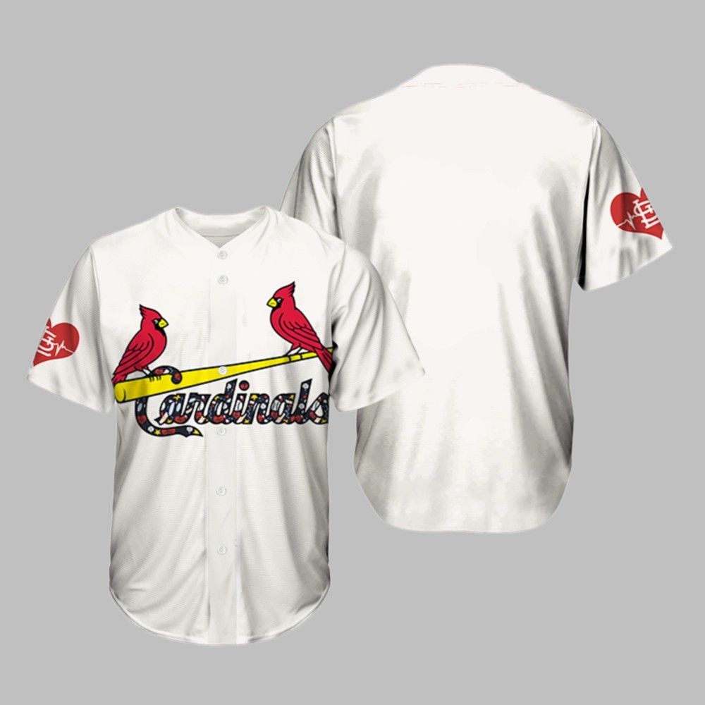 2025 Cardinals Nurses Appreciation Jersey Giveaway - Grishko.com sports jersey product view 1