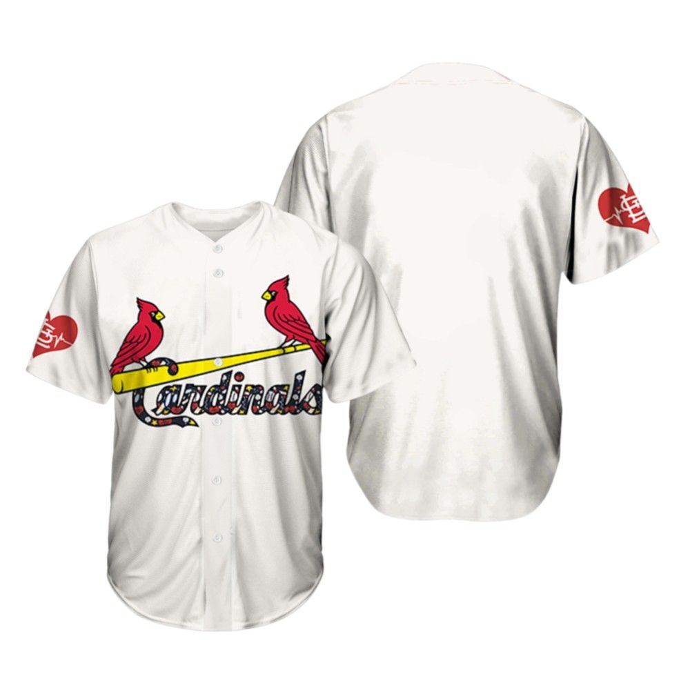 2025 Cardinals Nurses Appreciation Jersey Giveaway - Grishko.com sports jersey product view 2