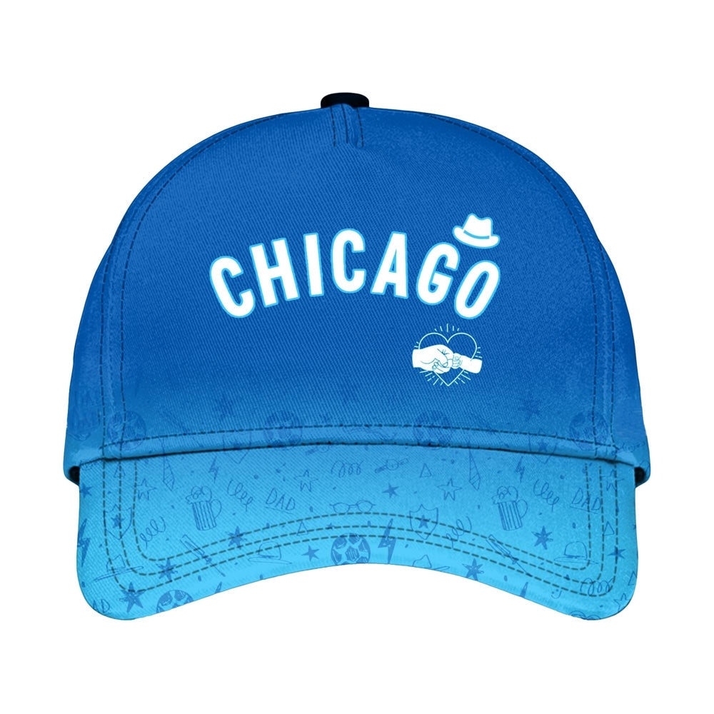 2025 Chicago Cubs Happy Father Day Baseball Jersey Combo - Grishko.com baseball jersey product view 2