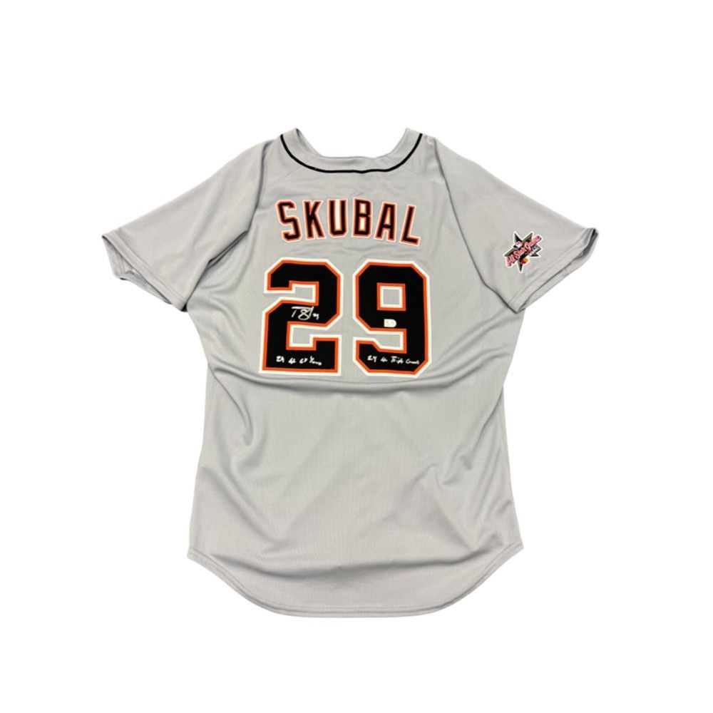 2025 Detroit Tigers Tarik Skubal All-Star Game Jersey - Grishko.com baseball jersey product view 2