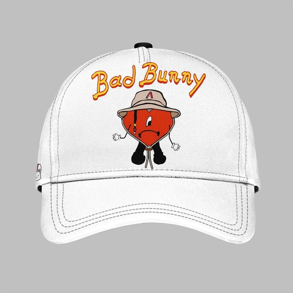 2025 Diamondbacks Bad Bunny Jersey - Grishko.com baseball jersey product view 2