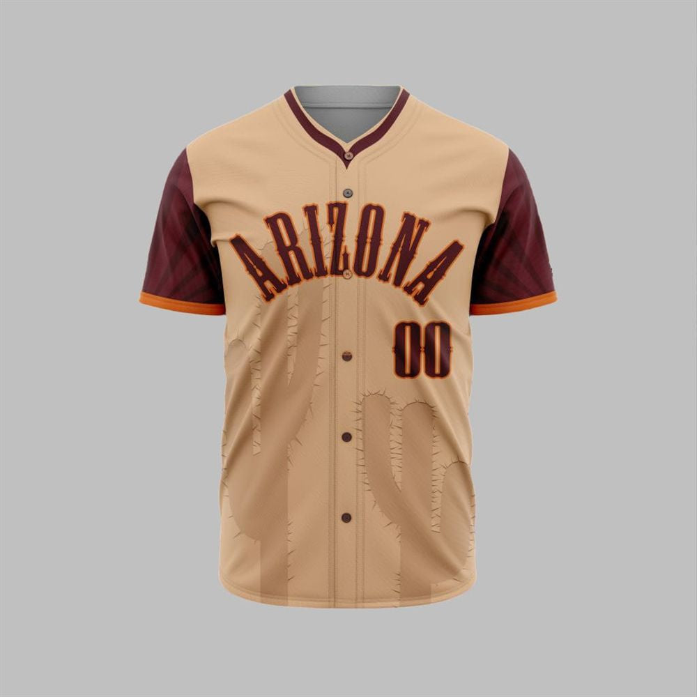2025 Diamondbacks City Connect Jersey - Grishko.com baseball jersey product view 1