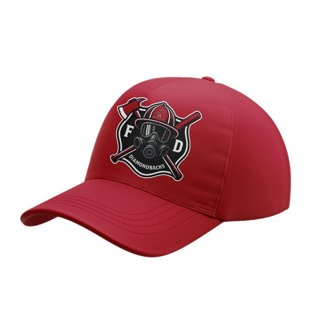 2025 Diamondbacks Firefighter Appreciation Night Jersey - Grishko.com baseball jersey product view 3