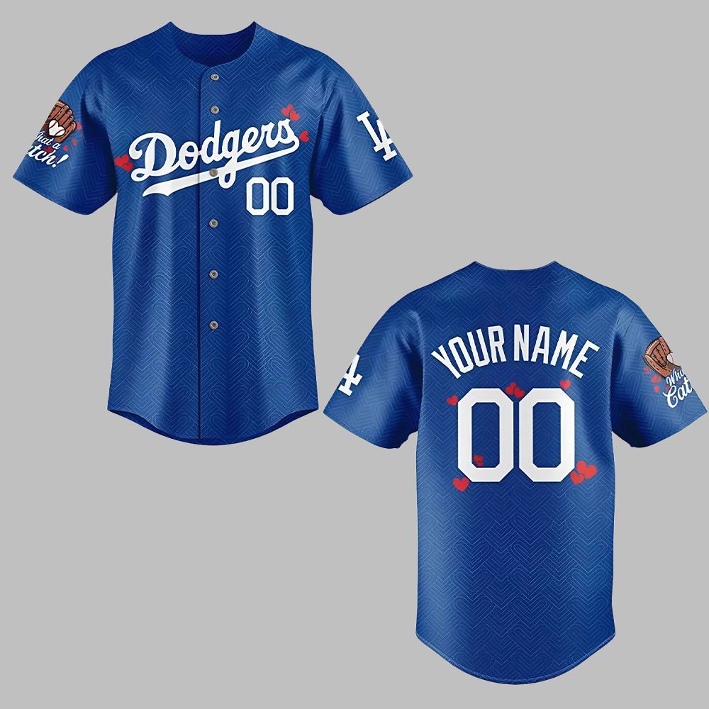 2025 Dodgers Date Night Jersey - Grishko.com baseball jersey product view 1