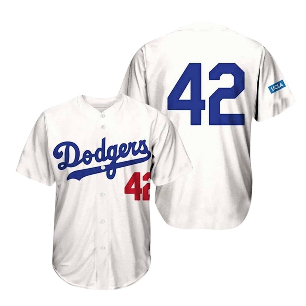 2025 Dodgers Jackie Robinson Day 42 Jersey - Grishko.com baseball jersey product view 2