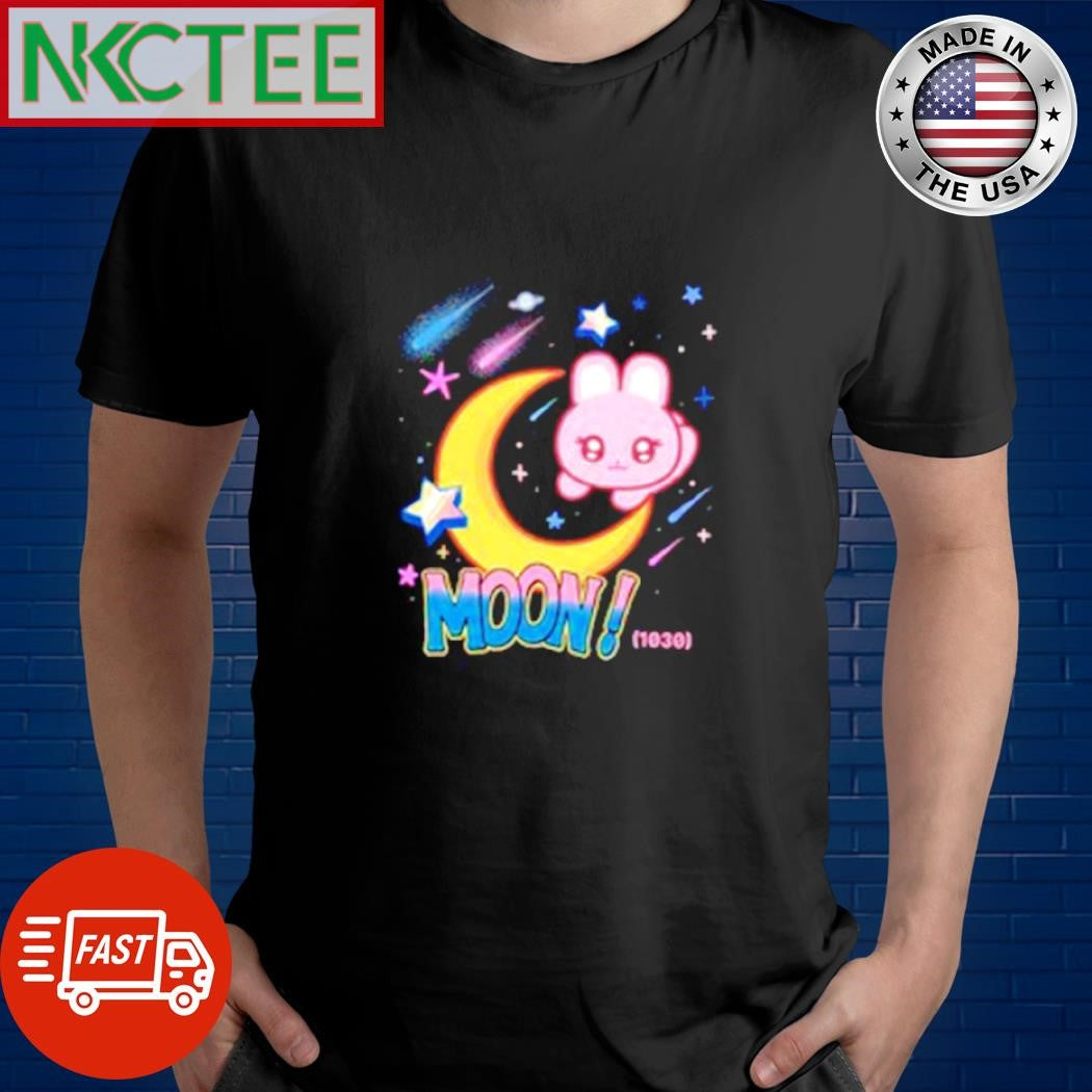 2025 GISELLE birthday moon cartoon shirt Unisex T-shirt, Sweatshirt, Hoodie, Long Sleeve Tee - T-Shirt, Sweatshirt, Hoodie