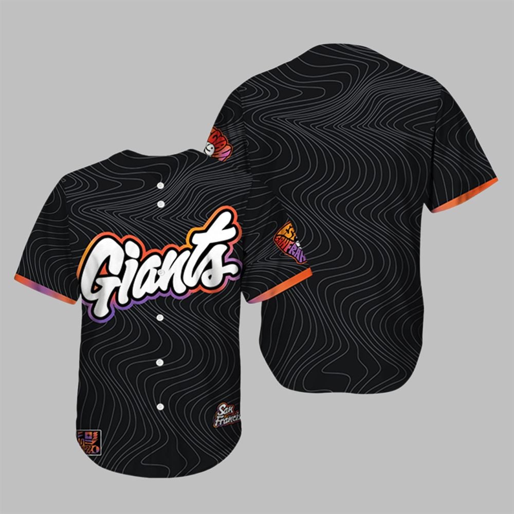 2025 Giants City Connect Jersey - Grishko.com baseball jersey product view 1