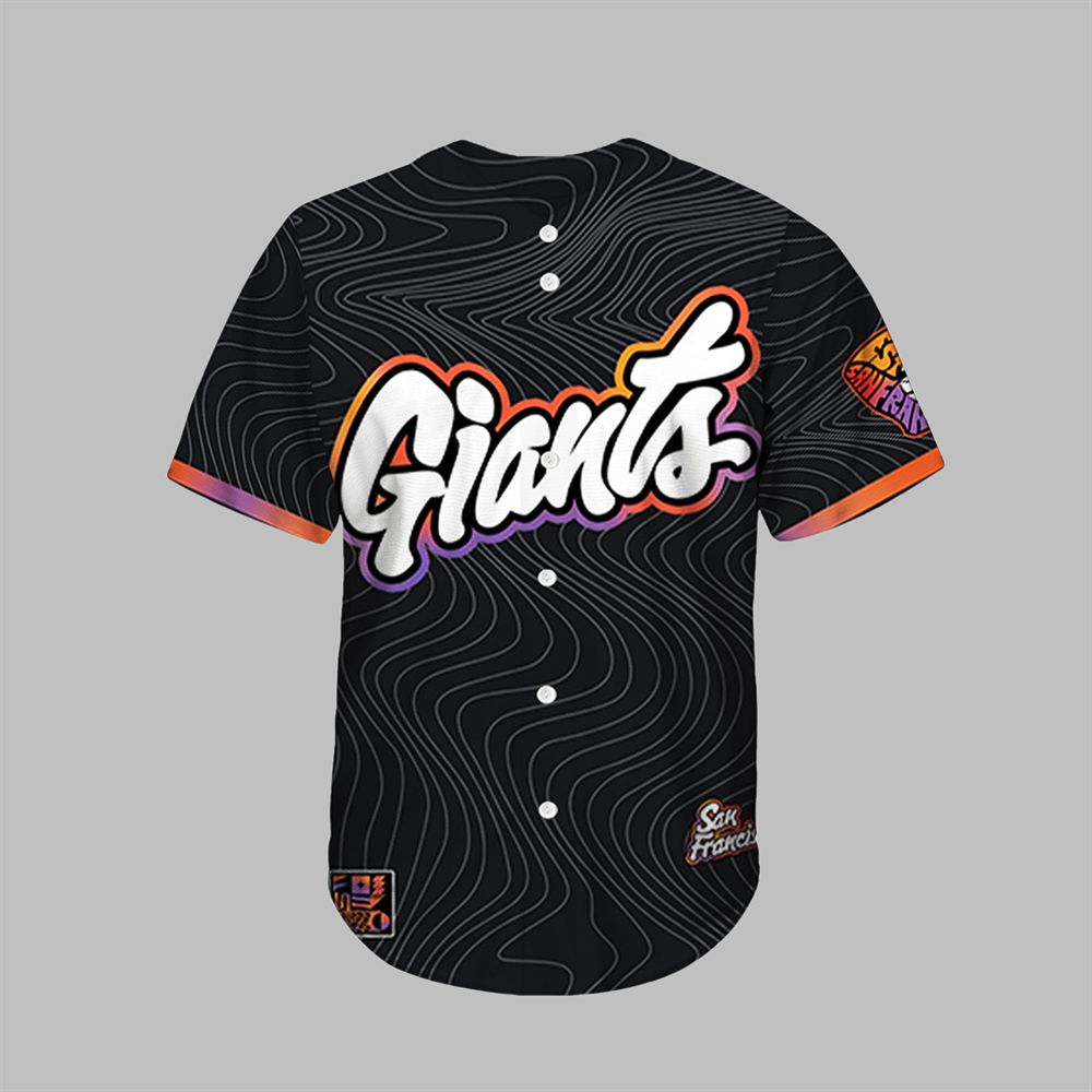 2025 Giants City Connect Jersey - Grishko.com baseball jersey product view 2
