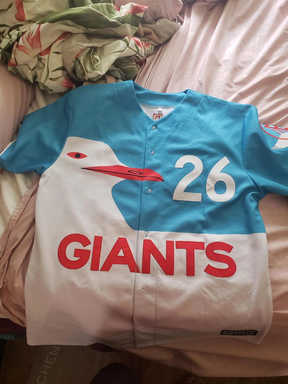 2025 Giants City Connect Spirit Jersey Giveway - Grishko.com baseball jersey product view 1
