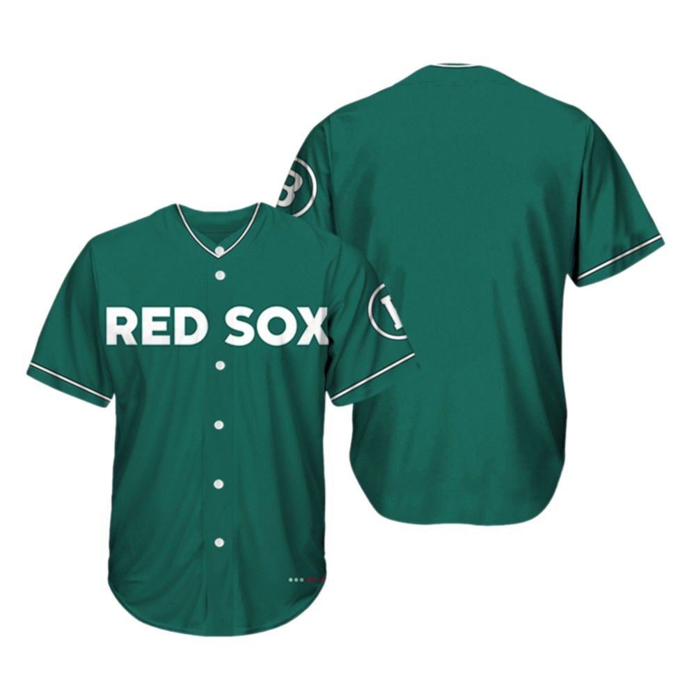 2025 Green Monster Boston Red Sox Connect City Jersey - Grishko.com baseball jersey product view 2