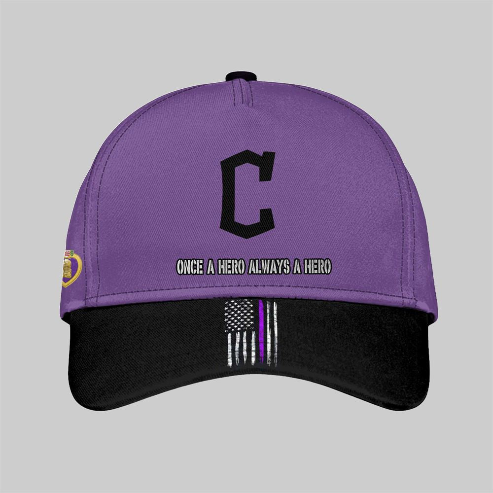 2025 Guardians National Purple Heart Day Jersey - Grishko.com baseball jersey product view 2