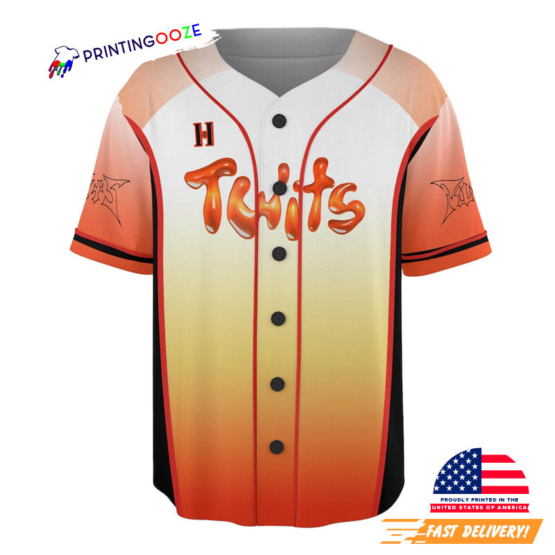 2025 HWASA Live Tour Twits in North America Baseball Jersey baseball jersey product view 2
