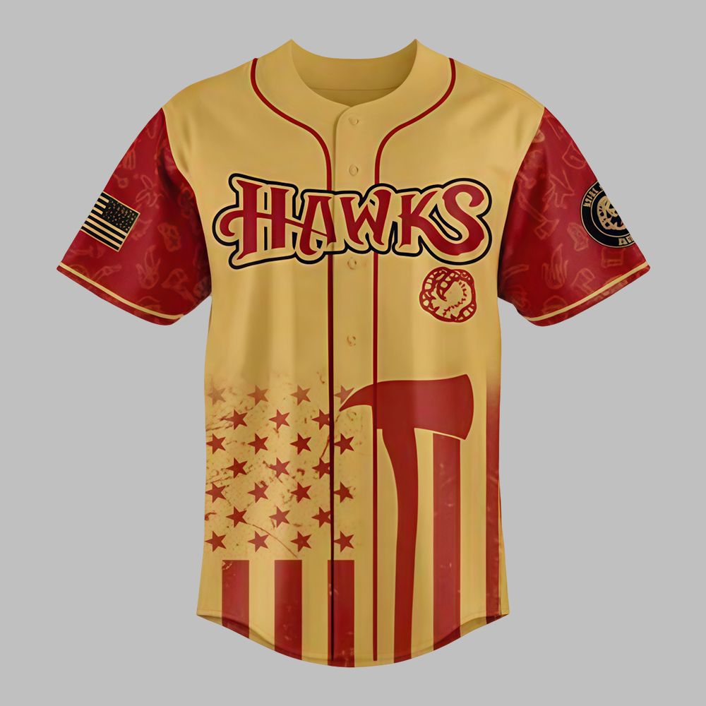 2025 Hawks Firefighter Appreciation Jersey - Grishko.com sports jersey product view 3