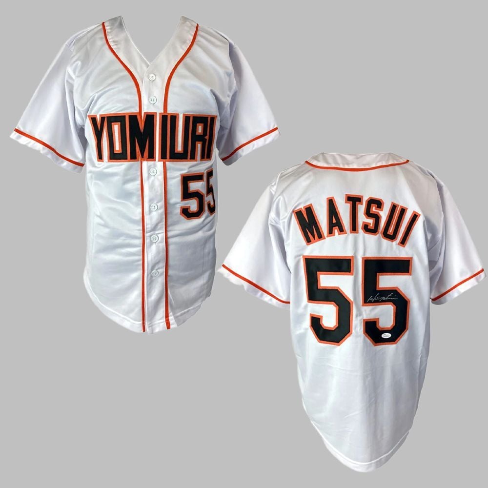 2025 Hideki Matsui Japan Signed Jersey - Grishko.com sports jersey product view 1