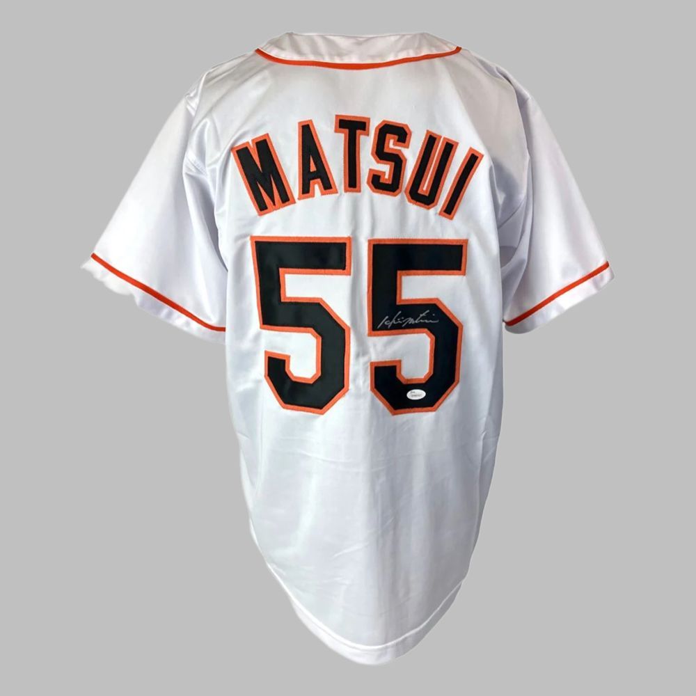 2025 Hideki Matsui Japan Signed Jersey - Grishko.com sports jersey product view 3