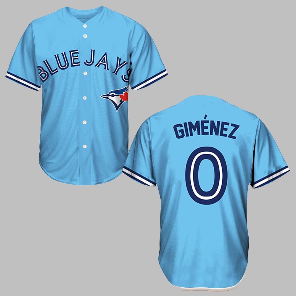 2025 Jays Andres Gimenez New Blue Jersey Giveaway - Grishko.com sports jersey product view 1