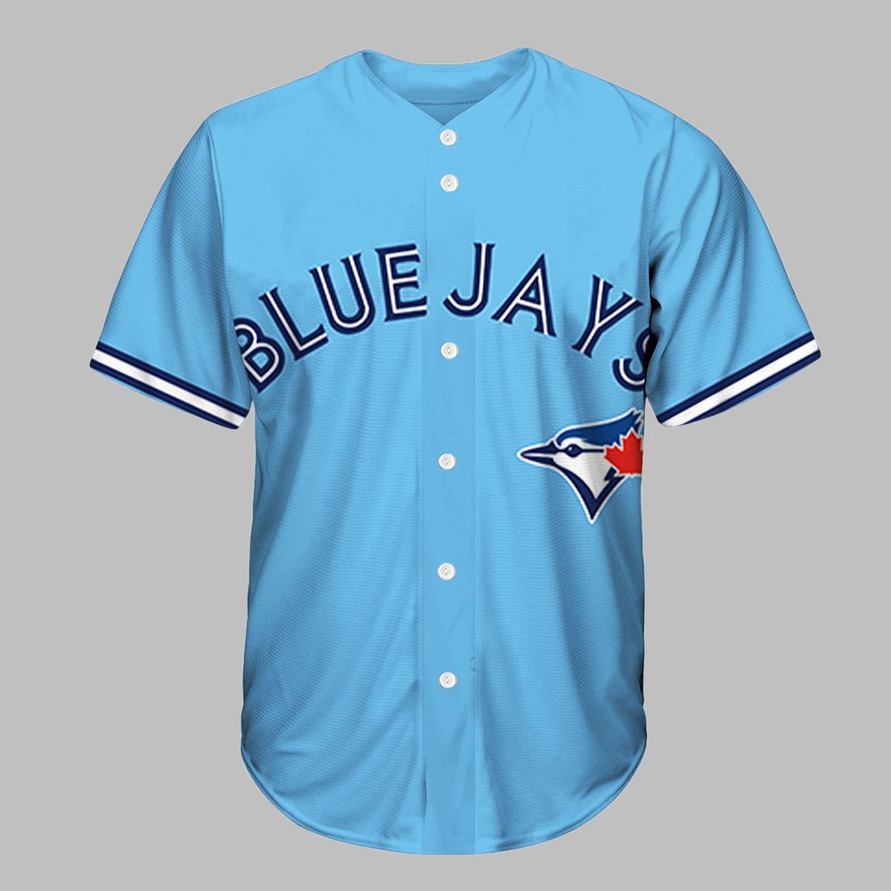 2025 Jays Andres Gimenez New Blue Jersey Giveaway - Grishko.com sports jersey product view 2