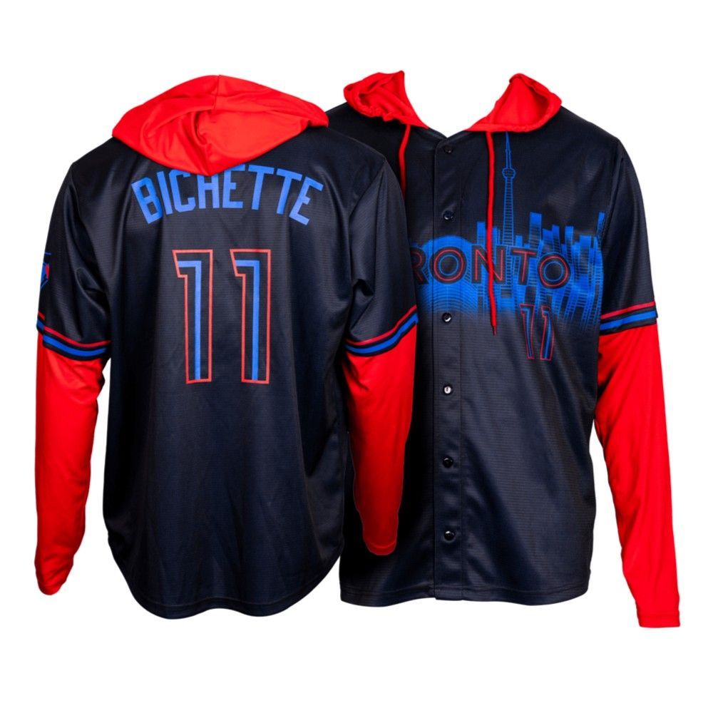 2025 Jays Vladimir Guerrero Jr City Connect Replica Hockey Jersey Giveaway - Grishko.com hockey jersey product view 2