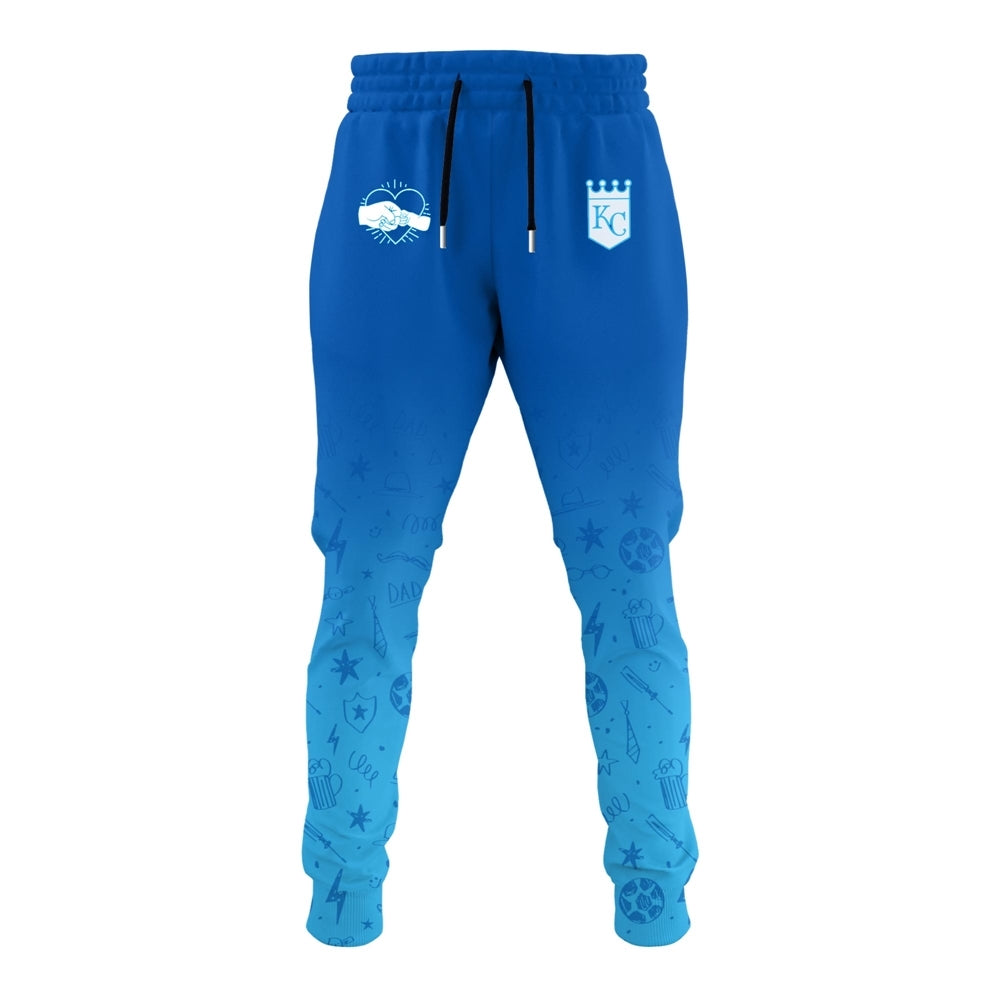 2025 KC Royals Happy Father Day Baseball Jersey Combo - Grishko.com baseball jersey product view 3