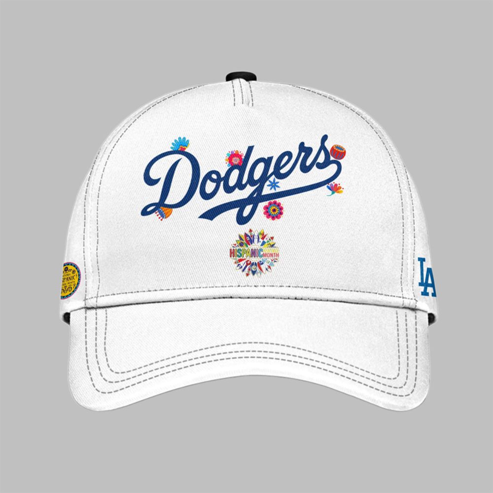 2025 LA Dodgers National Hispanic Heritage Month Jersey baseball jersey product view 2