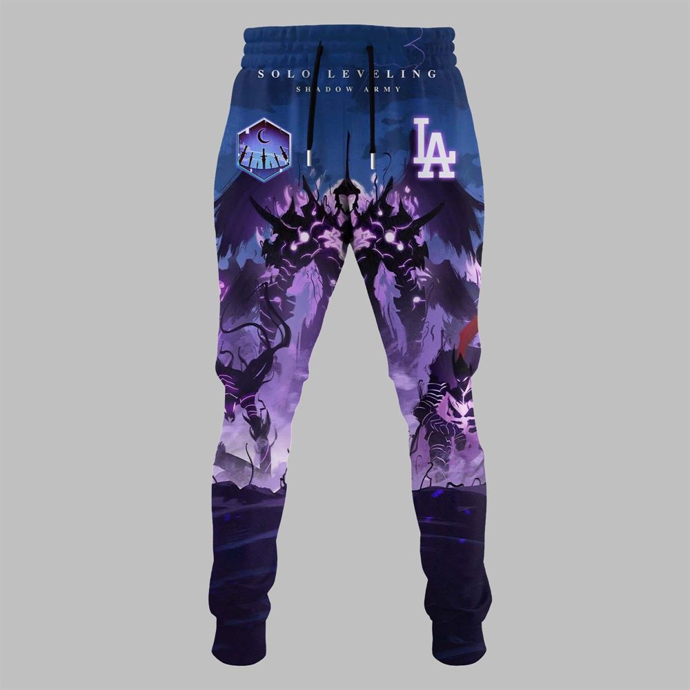 2025 LA Dodgers Solo Leveling Jersey baseball jersey product view 3