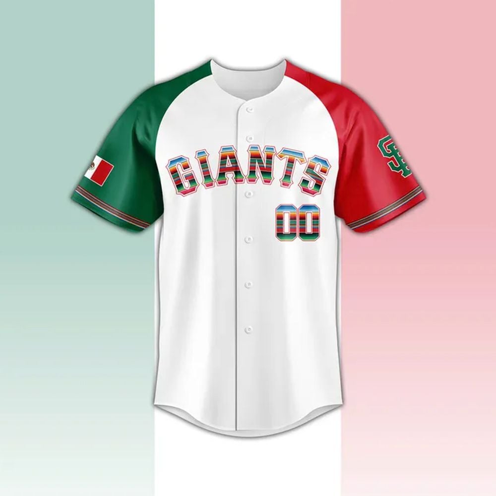2025 Giants Mexican Heritage Night Jersey - Grishko.com sports jersey product view 1
