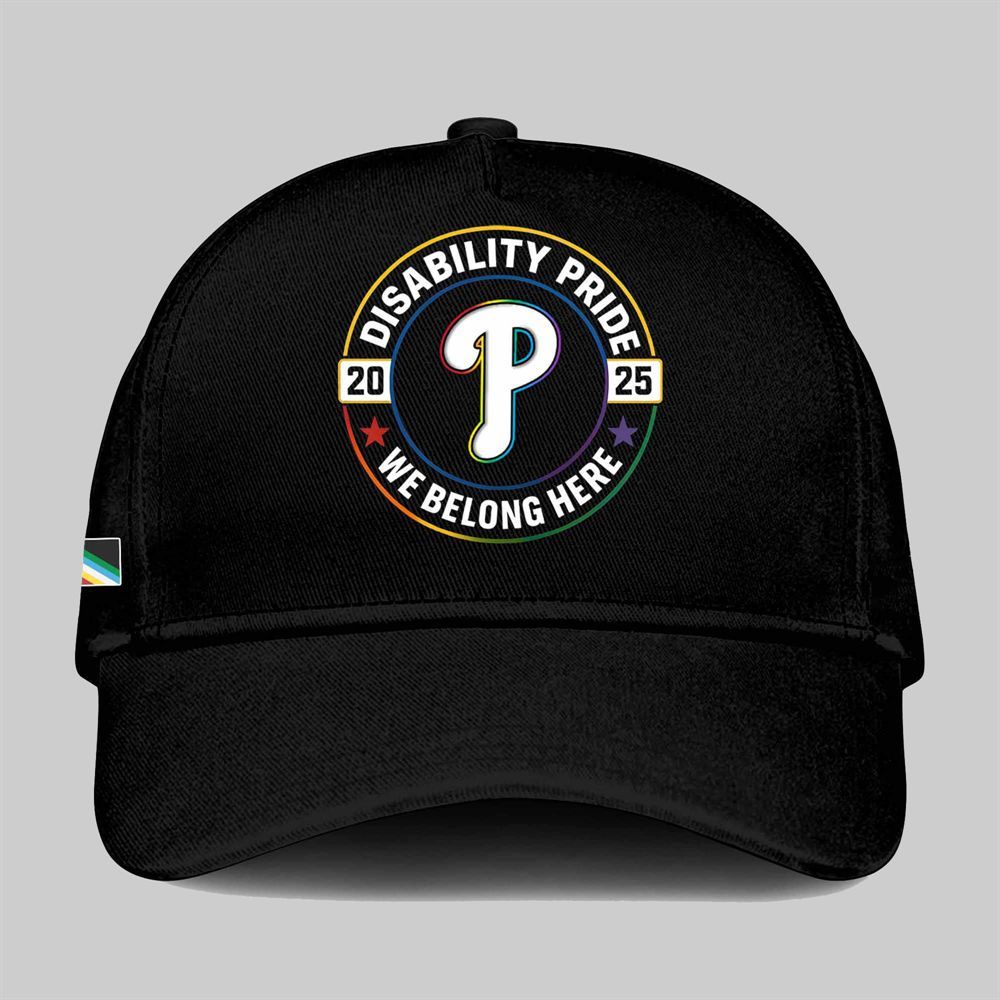 2025 Phillies Pride Month Baseball Jersey baseball jersey product view 2