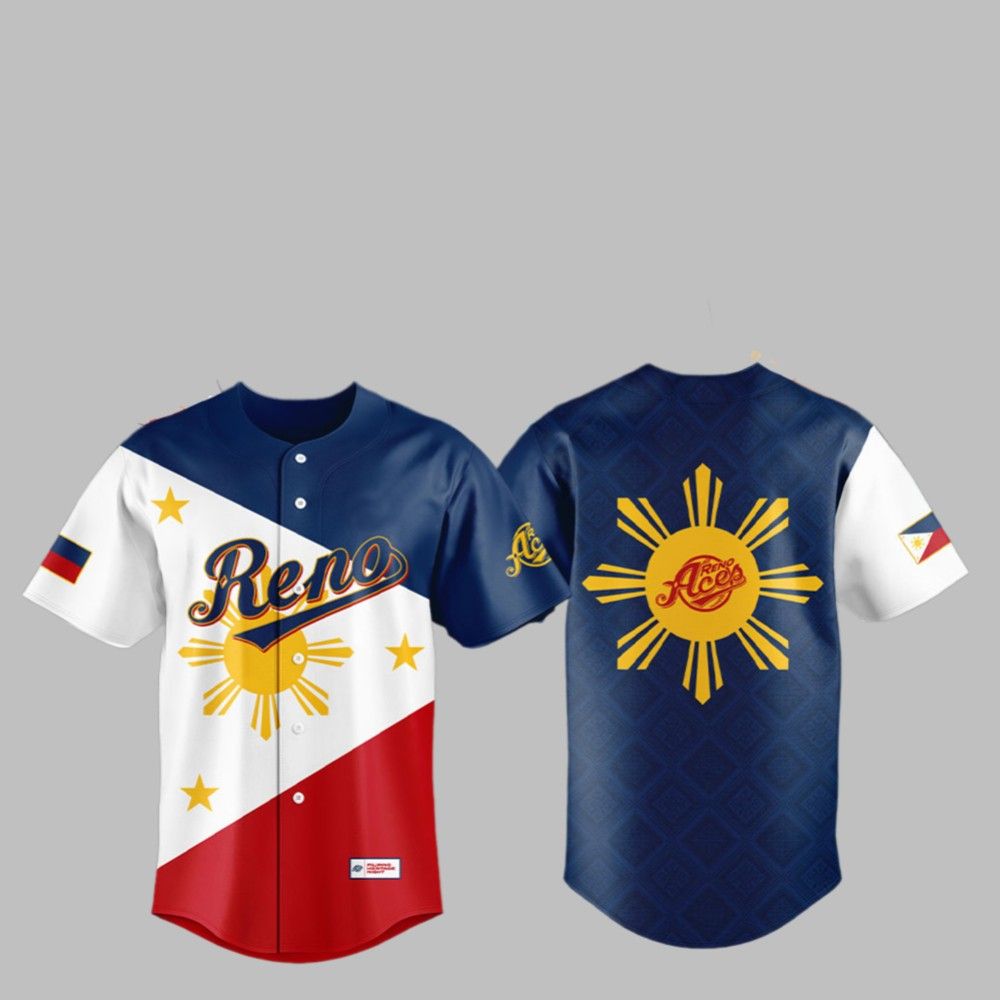 2025 Reno Celebrating Filipino Heritage Night Jersey sports jersey product view 1