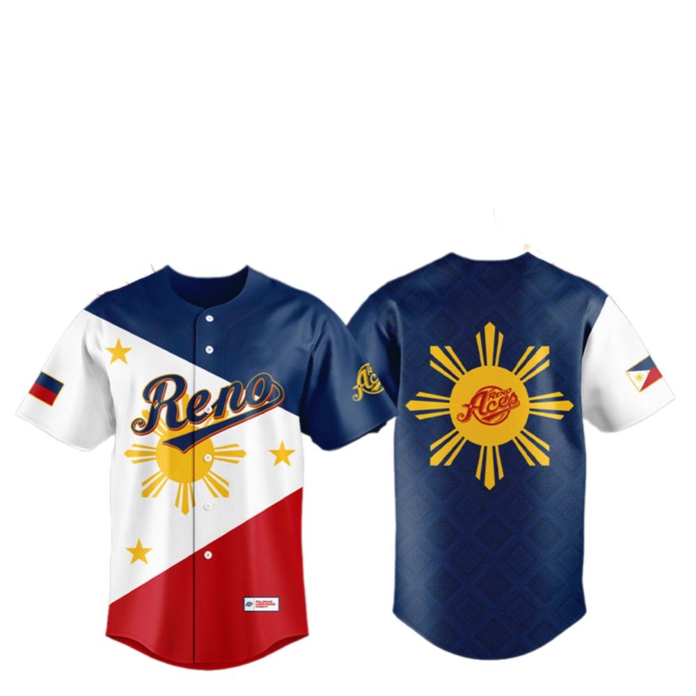 2025 Reno Celebrating Filipino Heritage Night Jersey sports jersey product view 2