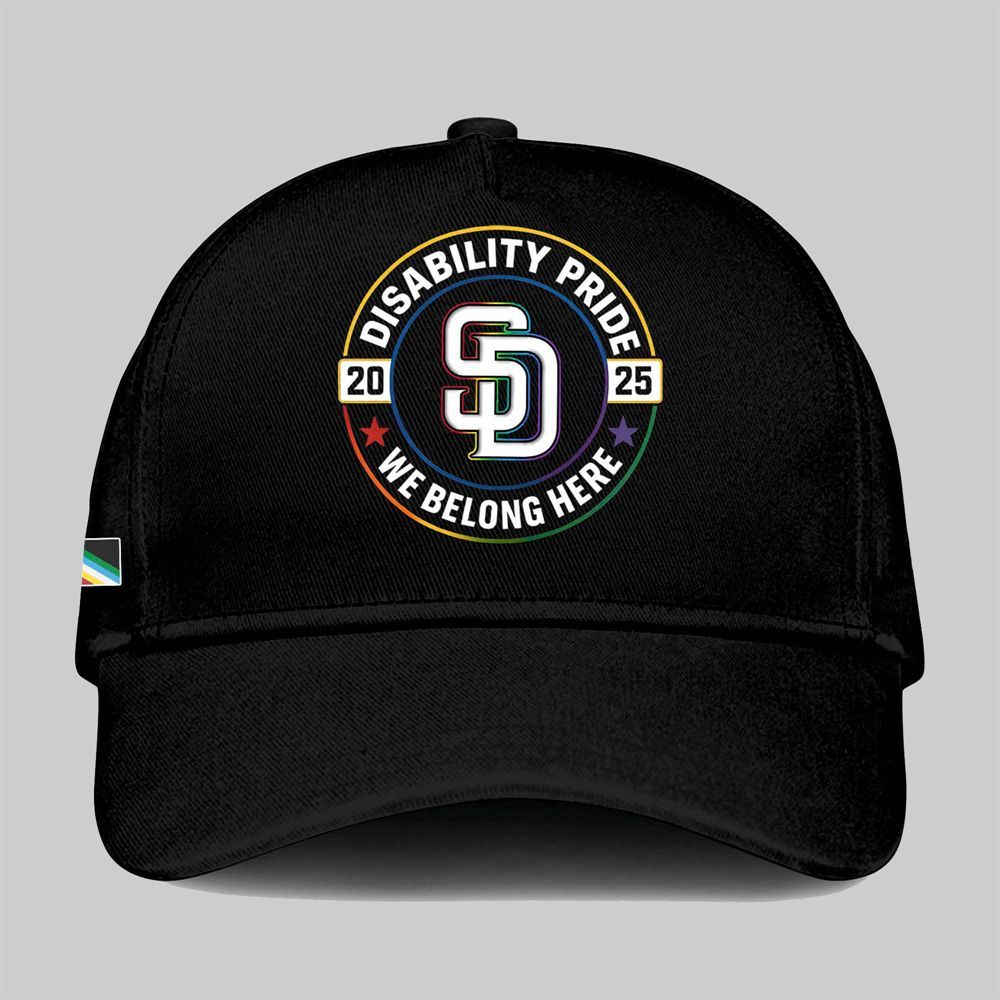 SD Padres 2025 Pride Month Baseball Jersey baseball jersey product view 2