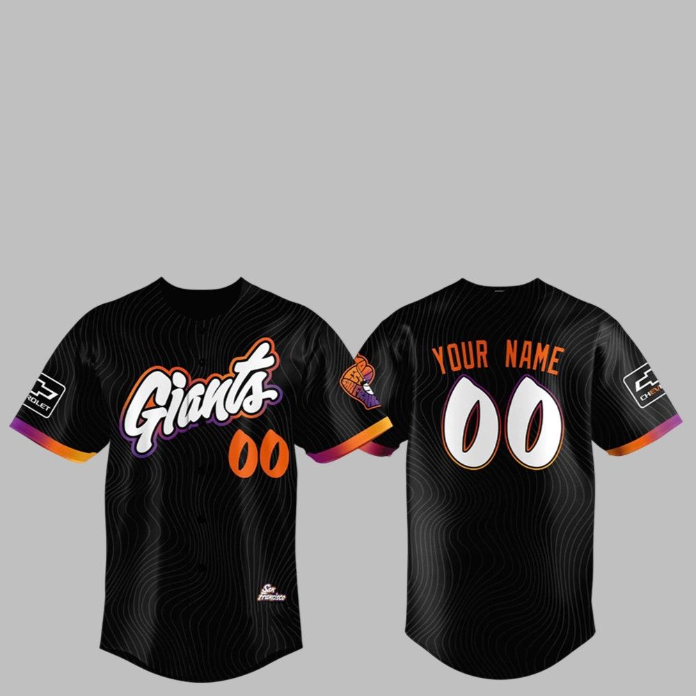 2025 SF Giants City Connect Custom Jersey baseball jersey product view 1
