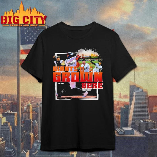 2025 Sacramento River Cats Giants Grown Here Shirt Unisex T-shirt, Sweatshirt, Hoodie, Long Sleeve Tee - T-Shirt, Sweatshirt, Hoodie