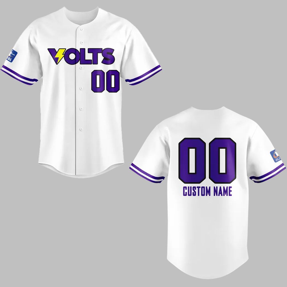 2025 VOLTS Jersey Custom Name Numbers sports jersey product view 1