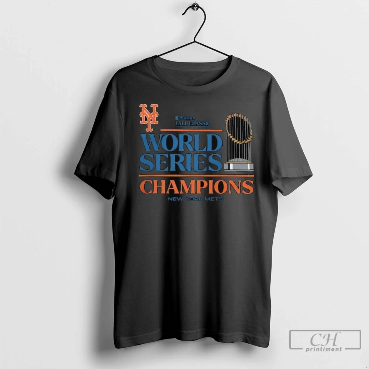 2025 World Series Champions Trophy Logo Graphic New York Mets Long Sleve T Shirts Unisex T-shirt, Sweatshirt, Hoodie, Long Sleeve Tee - T-Shirt, Sweatshirt, Hoodie
