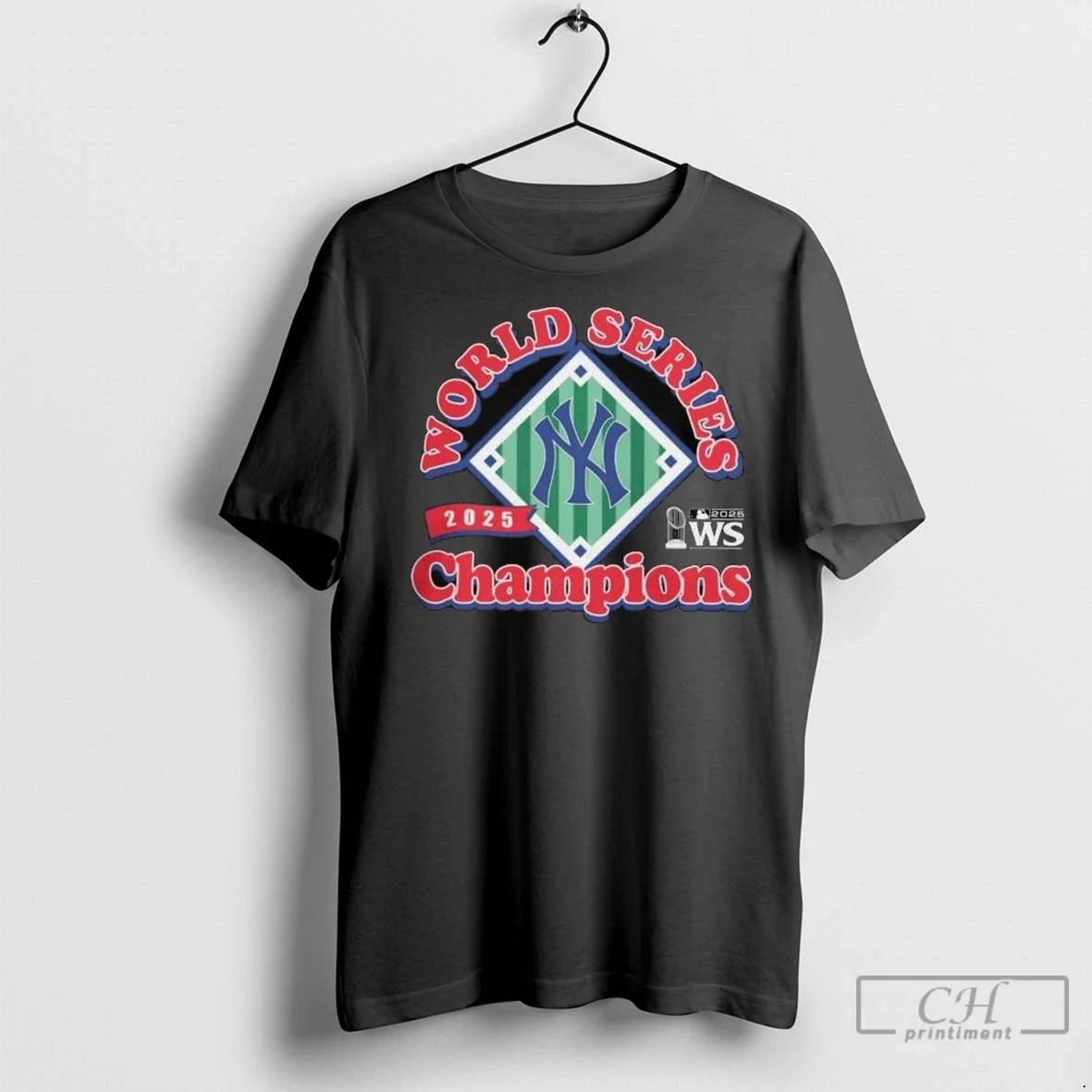 2025 World Series Champions Ws Mlb Trophy New York Yankees Long Sleve T Shirts Unisex T-shirt, Sweatshirt, Hoodie, Long Sleeve Tee - T-Shirt, Sweatshirt, Hoodie