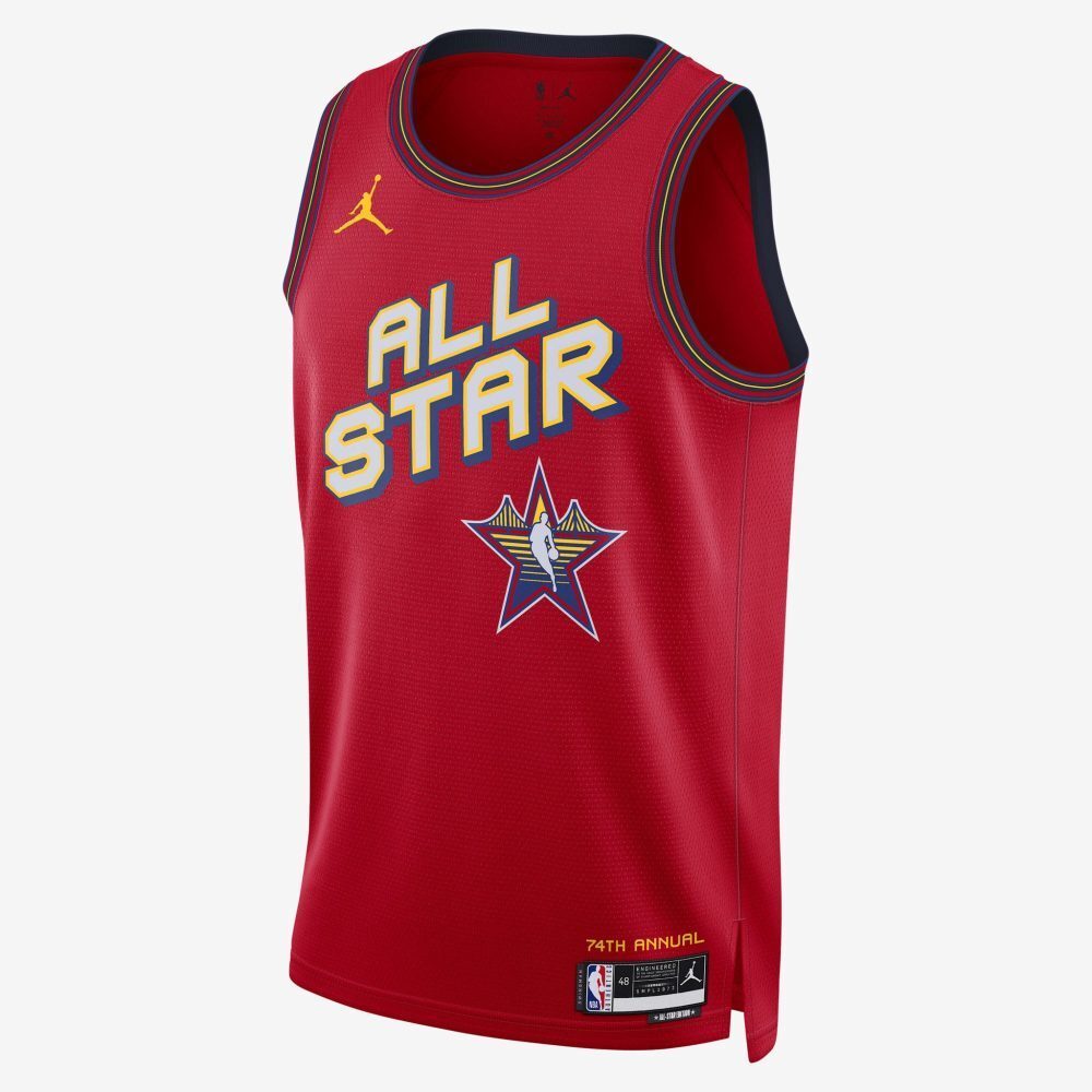 2025-nba-all-star-uniforms Style 4 Basketball Jersey basketball jersey product view 1