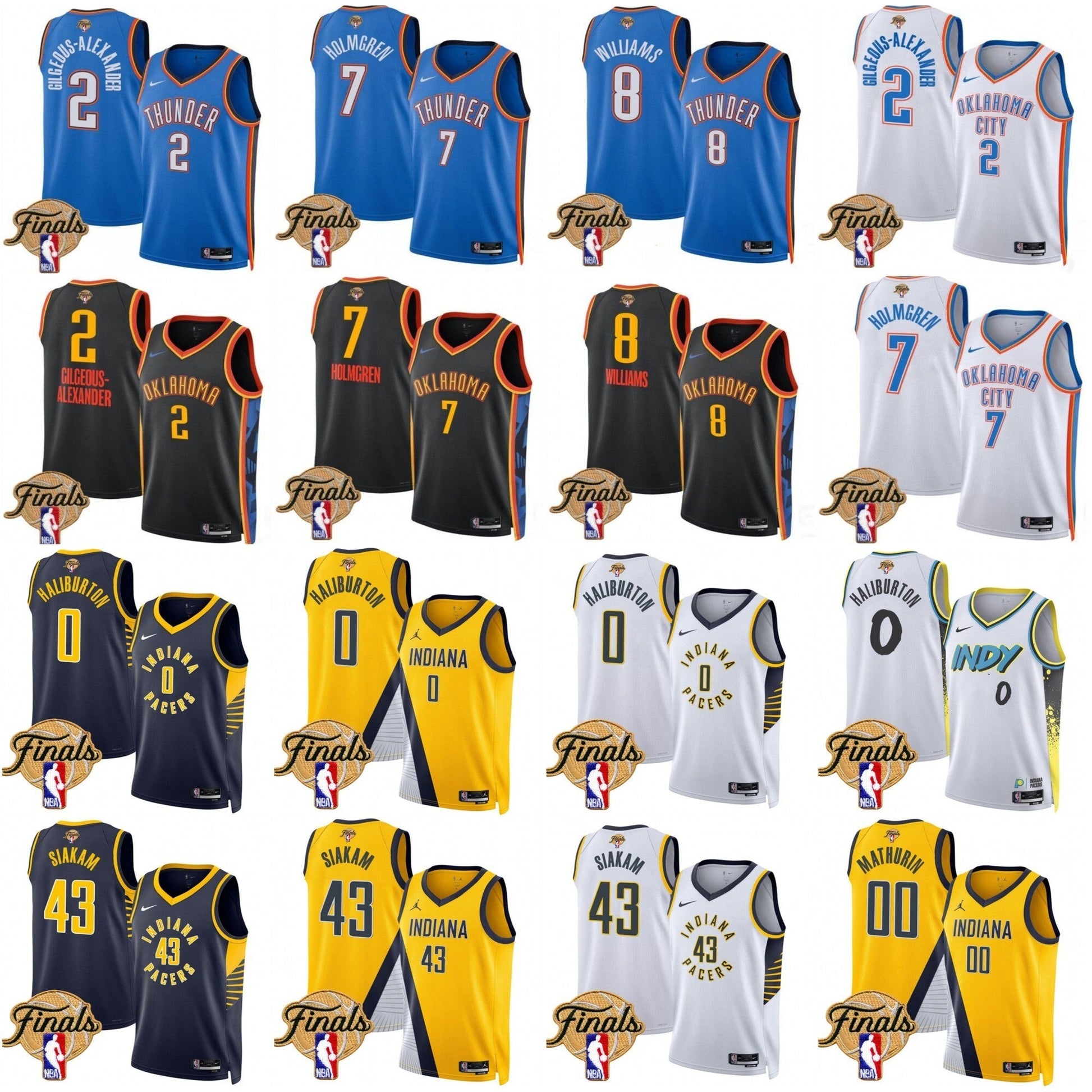 2025 NBA Finals Basketball Jersey basketball jersey product view 1