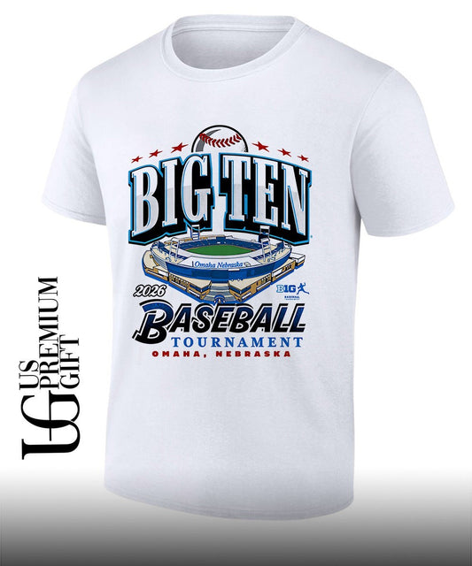 2026 Big Ten Baseball Tournament Stadium shirt Unisex T-shirt, Sweatshirt, Hoodie, Long Sleeve Tee - T-Shirt, Sweatshirt, Hoodie